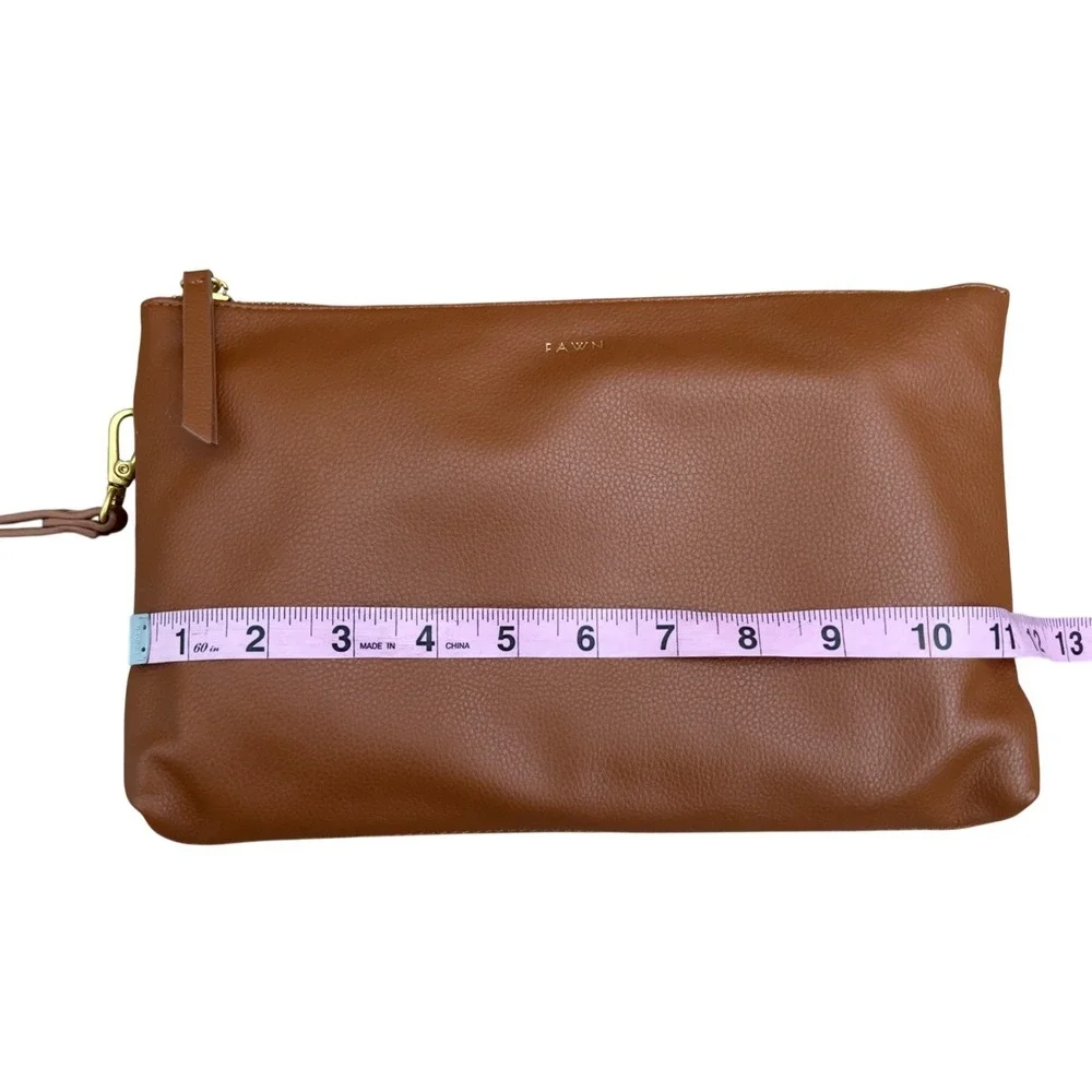 The Fawn Design Changing Clutch in Brown